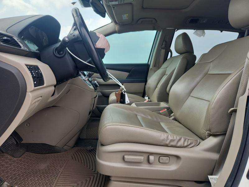 5FNRL5H65HB022724 - 2017 HONDA ODYSSEY EXL WHITE photo 7