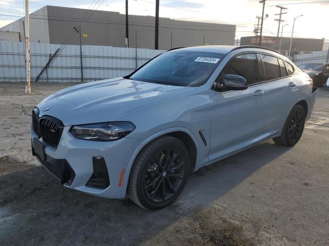 5UX43DT03R9X53900 - 2024 BMW X4 M40I GRAY photo 1