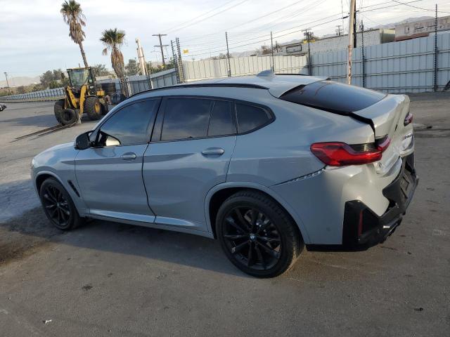 5UX43DT03R9X53900 - 2024 BMW X4 M40I GRAY photo 2