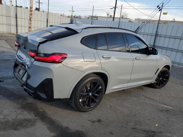 5UX43DT03R9X53900 - 2024 BMW X4 M40I GRAY photo 3