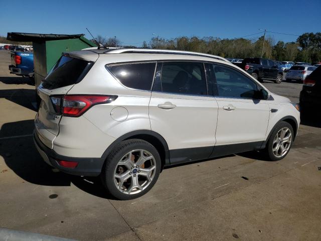 1FMCU9J95JUA29468 - 2018 FORD ESCAPE TITANIUM WHITE photo 3