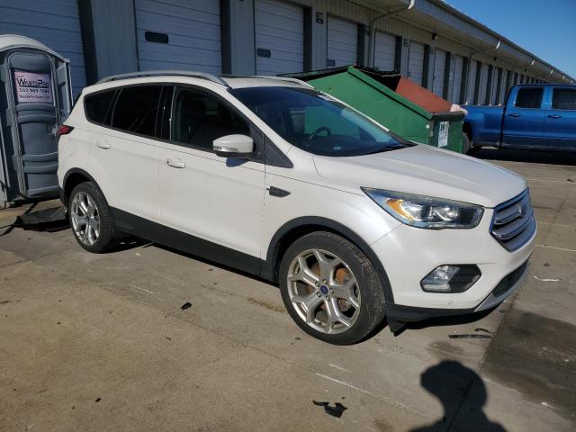 1FMCU9J95JUA29468 - 2018 FORD ESCAPE TITANIUM WHITE photo 4