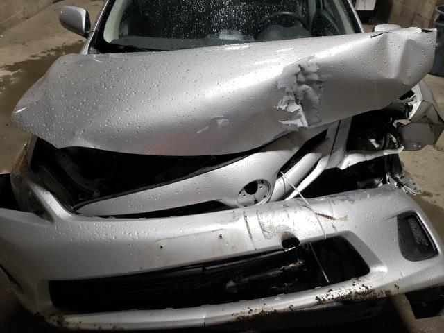 5YFBU4EE2CP027493 - 2012 TOYOTA COROLLA BASE 银色 照片 11