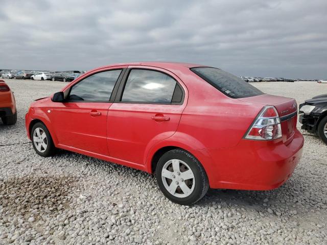 KL1TD56637B177724 - 2007 CHEVROLET AVEO BASE 红色 照片 2
