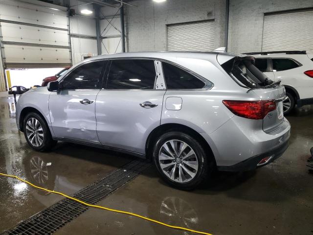 5FRYD4H42GB027460 - 2016 ACURA MDX TECHNOLOGY 银色 照片 2