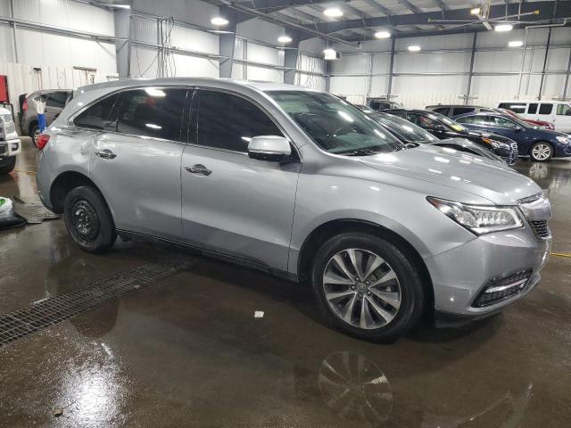 5FRYD4H42GB027460 - 2016 ACURA MDX TECHNOLOGY 银色 照片 4