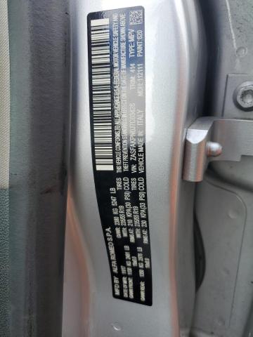 ZASFAKPN0J7C03426 - 2018 ALFA ROMEO STELVIO SPORT Серебристый фото 13