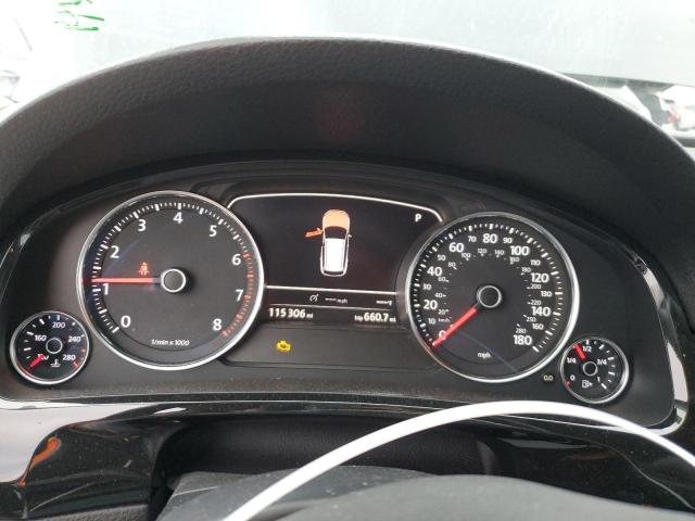 WVGFF9BP7CD001145 - 2012 VOLKSWAGEN TOUAREG V6 黑色 照片 9