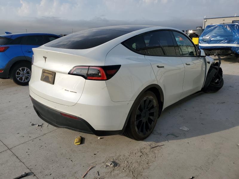 5YJYGDEE5MF060647 - 2021 TESLA MODEL Y 白色 照片 3