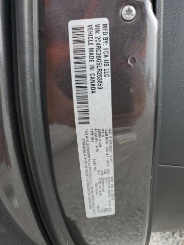 2C4RC3BG5LR263850 - 2020 CHRYSLER PACIFICA TOURING L GRAY photo 13