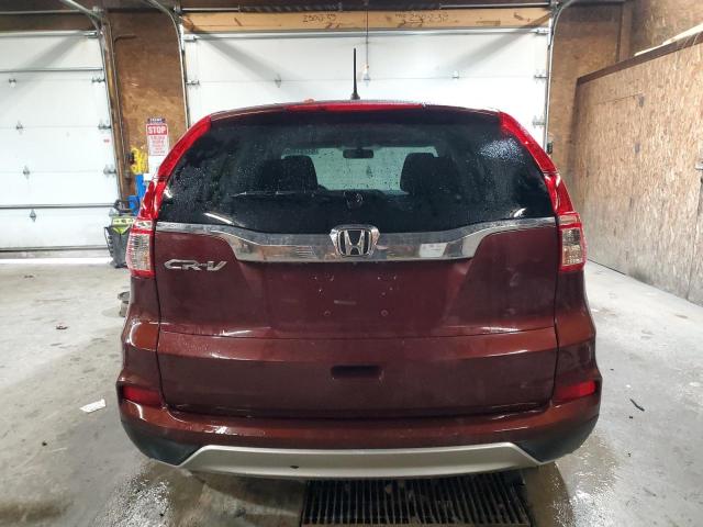5J6RM4H59FL091919 - 2015 HONDA CR-V EX BURGUNDY photo 6