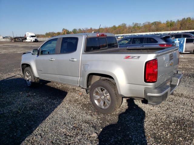 1GCGTDEN2J1259778 - 2018 CHEVROLET COLORADO Z71 SILVER photo 2
