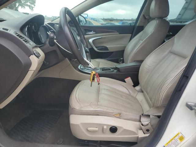 2G4GR5EKXC9141594 - 2012 BUICK REGAL WHITE photo 7