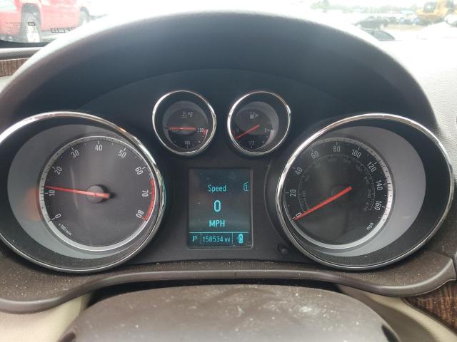 2G4GR5EKXC9141594 - 2012 BUICK REGAL WHITE photo 9