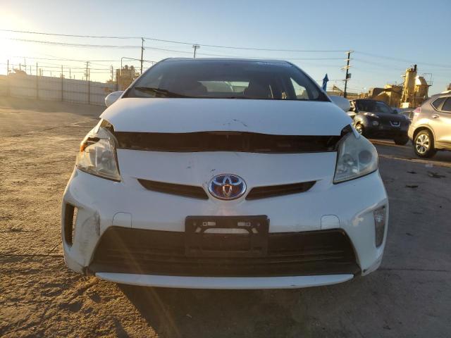 JTDKN3DU6F1896350 - 2015 TOYOTA PRIUS WHITE photo 5