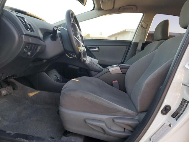 JTDKN3DU6F1896350 - 2015 TOYOTA PRIUS WHITE photo 7