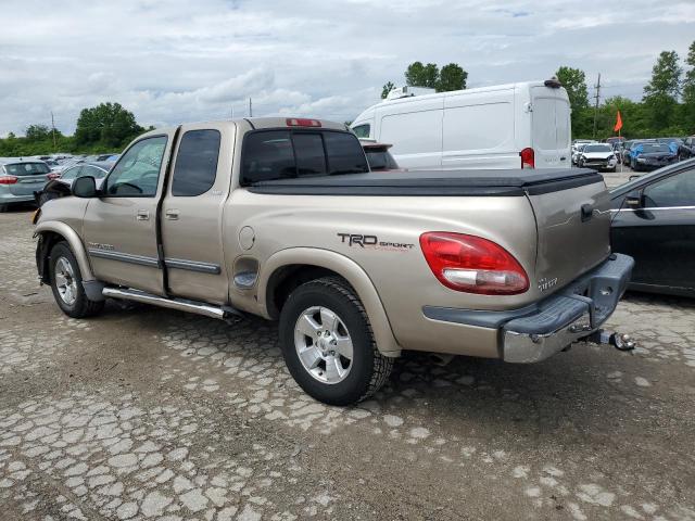 5TBRT34133S342846 - 2003 TOYOTA TUNDRA ACCESS CAB SR5 GOLD photo 2