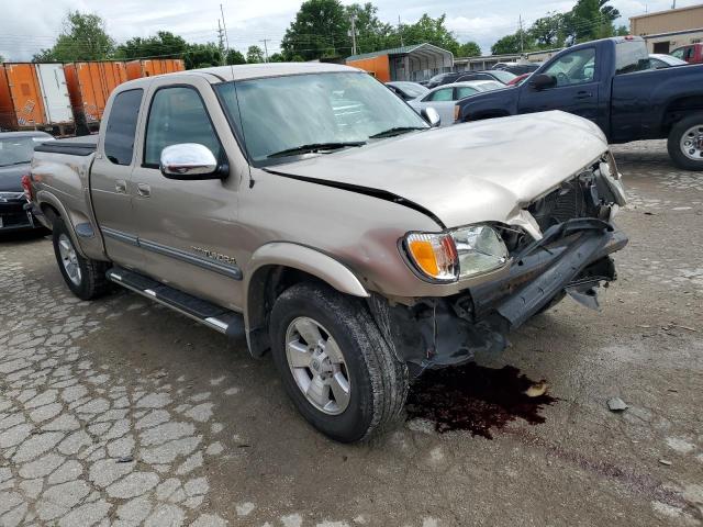 5TBRT34133S342846 - 2003 TOYOTA TUNDRA ACCESS CAB SR5 GOLD photo 4