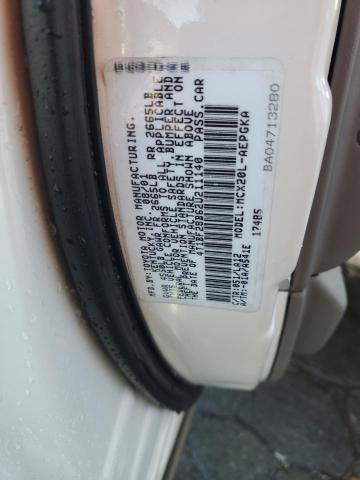 4T1BF28B62U211140 - 2002 TOYOTA AVALON XL WHITE photo 12