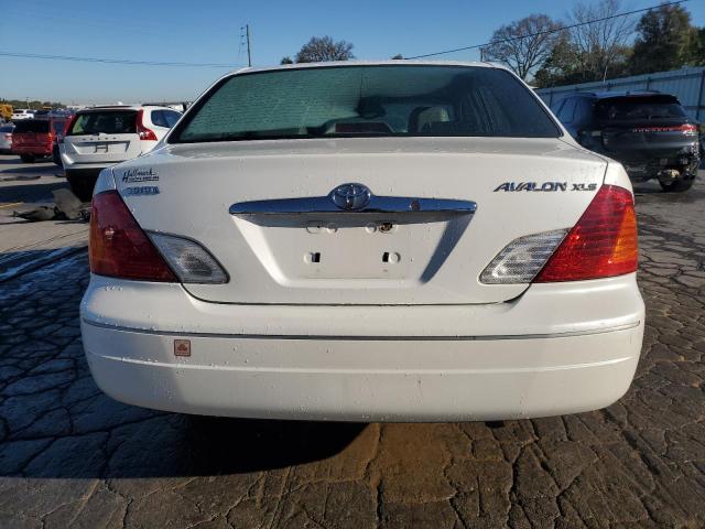 4T1BF28B62U211140 - 2002 TOYOTA AVALON XL WHITE photo 6