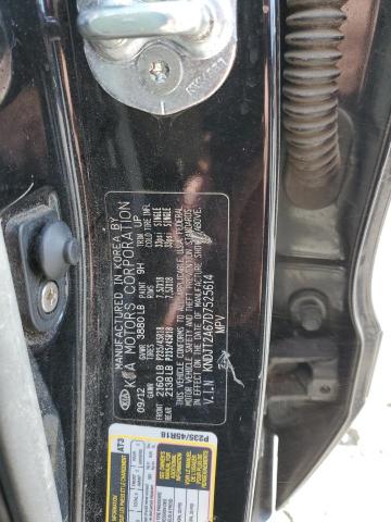 KNDJT2A67D7525614 - 2013 KIA SOUL + BLACK photo 14