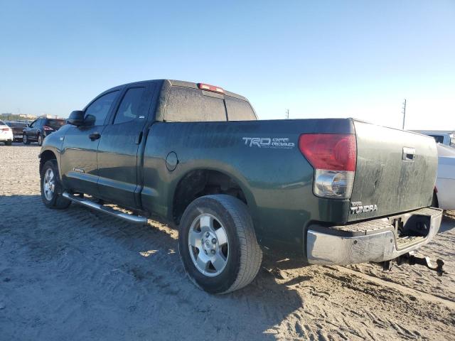 5TFRT541X7X012480 - 2007 TOYOTA TUNDRA DOUBLE CAB SR5 GREEN photo 2