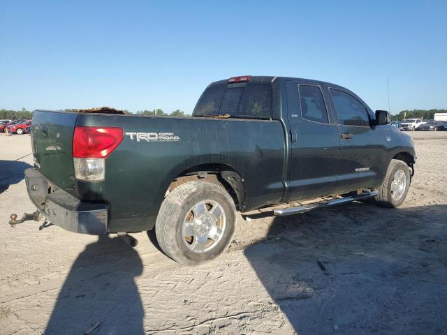 5TFRT541X7X012480 - 2007 TOYOTA TUNDRA DOUBLE CAB SR5 GREEN photo 3