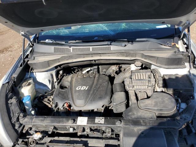 5XYZU3LB7GG330894 - 2016 HYUNDAI SANTA FE S SILVER photo 12