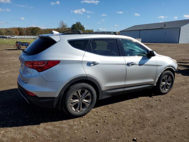 5XYZU3LB7GG330894 - 2016 HYUNDAI SANTA FE S SILVER photo 3