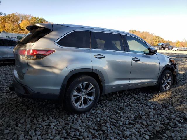 5TDJKRFH6FS200435 - 2015 TOYOTA HIGHLANDER XLE Gümüş foto 3