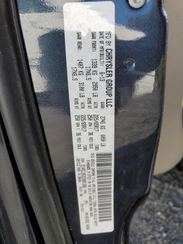 2C4RC1BG2DR801880 - 2013 CHRYSLER TOWN & COU TOURING Mavi foto 13