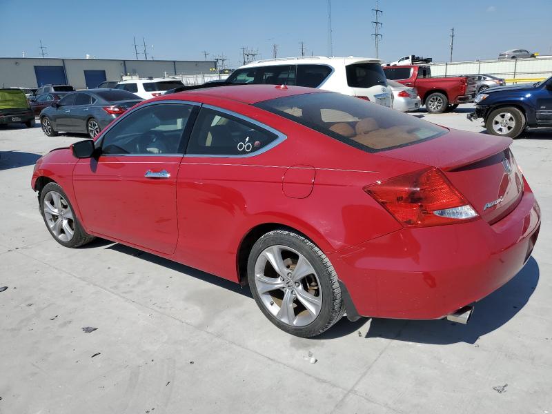 1HGCS2B84CA007152 - 2012 HONDA ACCORD EXL RED photo 2