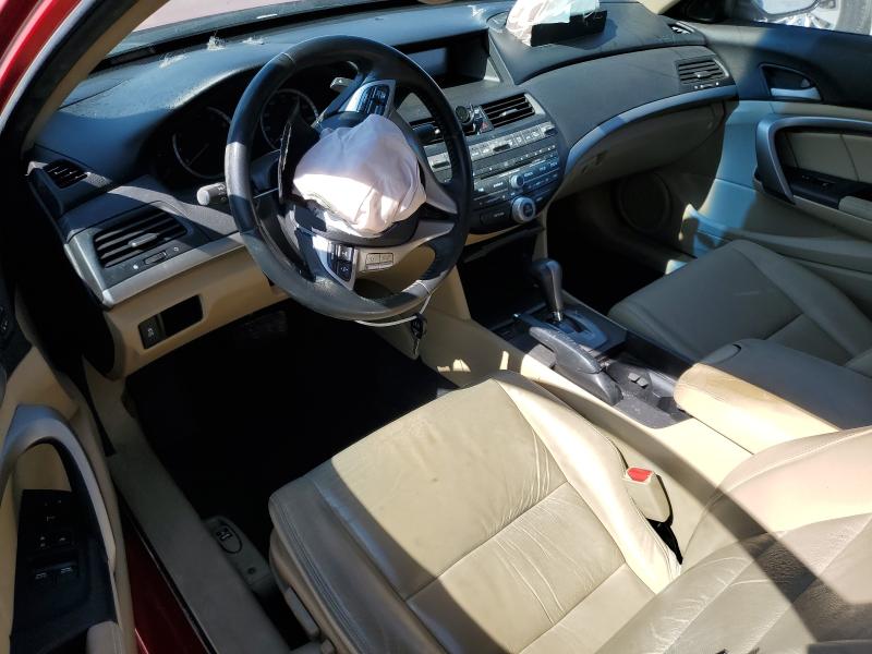 1HGCS2B84CA007152 - 2012 HONDA ACCORD EXL RED photo 8