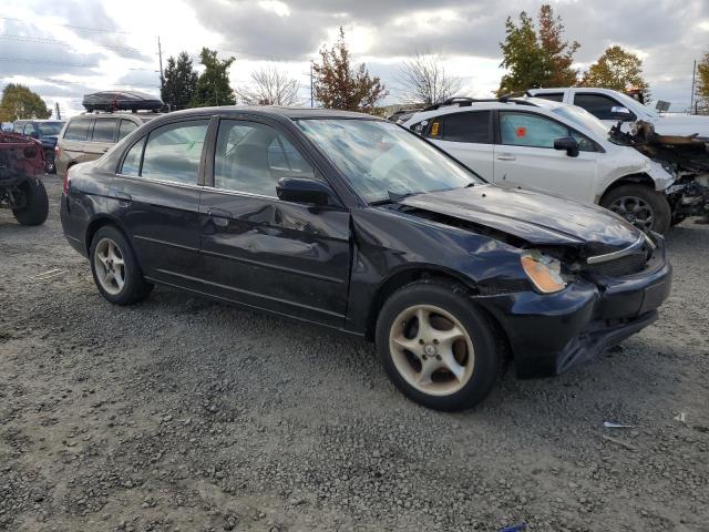 2HGES26702H550668 - 2002 HONDA CIVIC EX BLACK photo 4