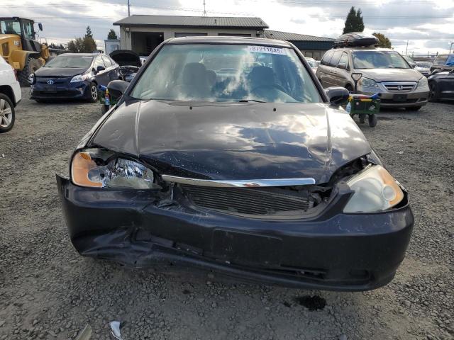 2HGES26702H550668 - 2002 HONDA CIVIC EX BLACK photo 5