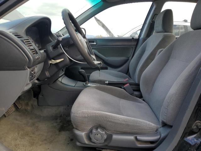 2HGES26702H550668 - 2002 HONDA CIVIC EX BLACK photo 7