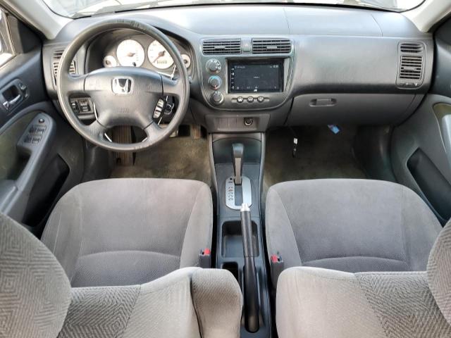 2HGES26702H550668 - 2002 HONDA CIVIC EX BLACK photo 8