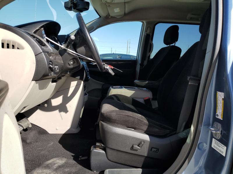 2C4RC1BG9CR135325 - 2012 CHRYSLER TOWN & COU TOURING BLUE photo 7