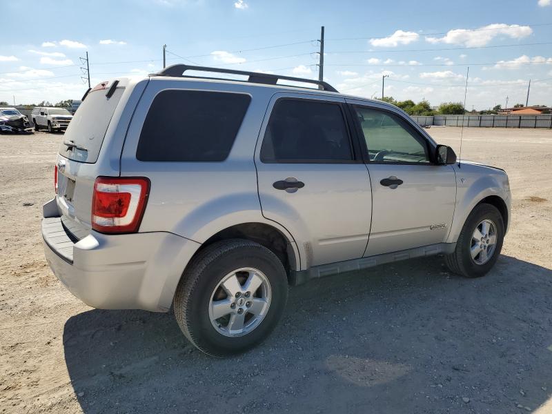 1FMCU03118KC23424 - 2008 FORD ESCAPE XLT SILVER photo 3