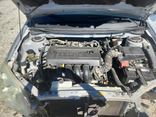 2T1KR32E26C618752 - 2006 TOYOTA COROLLA MA XR SILVER photo 11