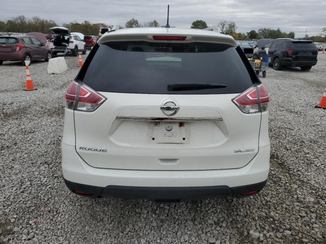 5N1AT2MV6GC749807 - 2016 NISSAN ROGUE S WHITE photo 6