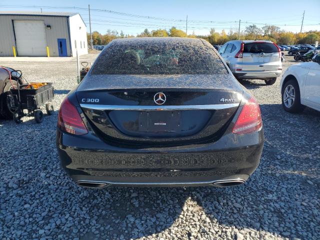 55SWF8EB7KU301143 - 2019 MERCEDES-BENZ C 300 4MATIC BLACK photo 6