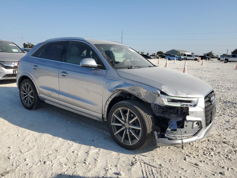 WA1HCCFS5JR010664 - 2018 AUDI Q3 PREMIUM PLUS Silber Foto 4