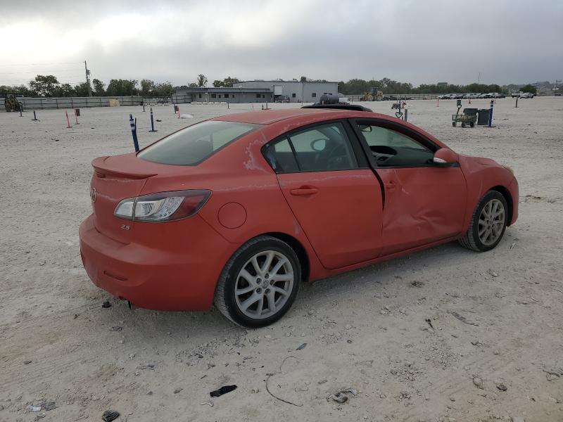 JM1BL1W54C1691265 - 2012 MAZDA 3 S წითელი ფოტო 3