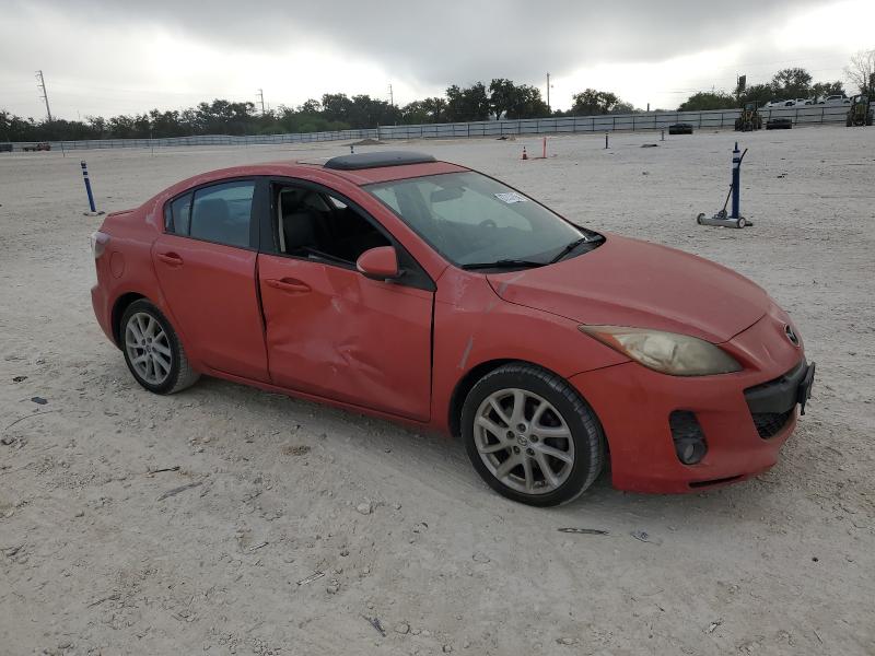 JM1BL1W54C1691265 - 2012 MAZDA 3 S წითელი ფოტო 4