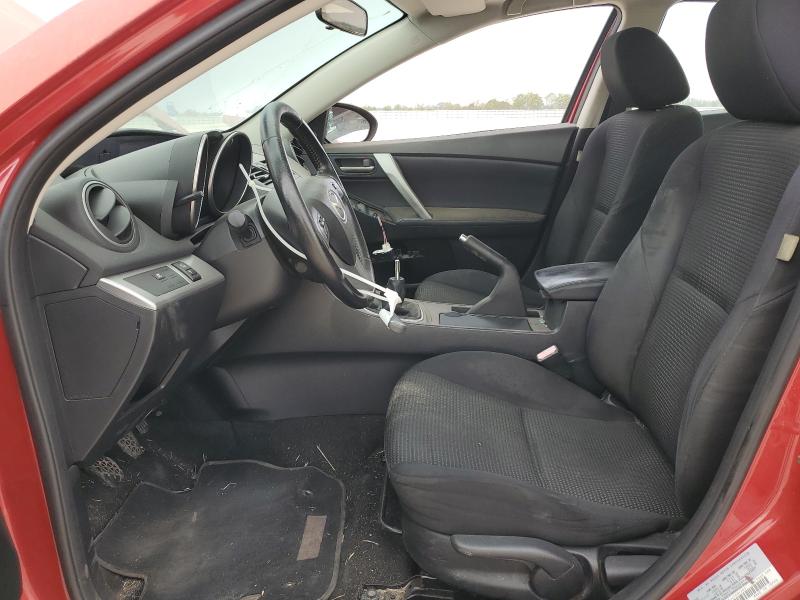 JM1BL1W54C1691265 - 2012 MAZDA 3 S წითელი ფოტო 7