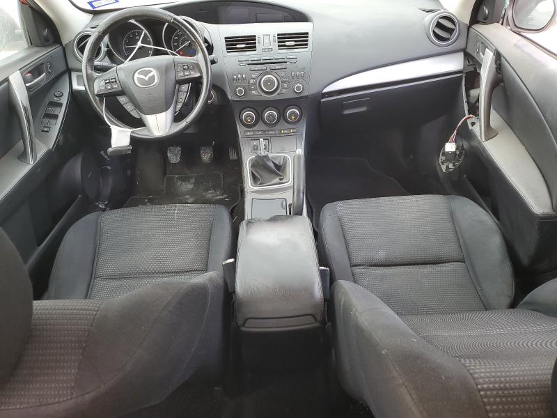 JM1BL1W54C1691265 - 2012 MAZDA 3 S წითელი ფოტო 8