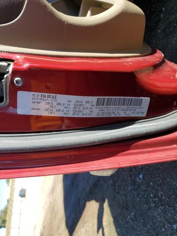 2C4RC1BG2GR213692 - 2016 CHRYSLER TOWN & COU TOURING BURGUNDY photo 13