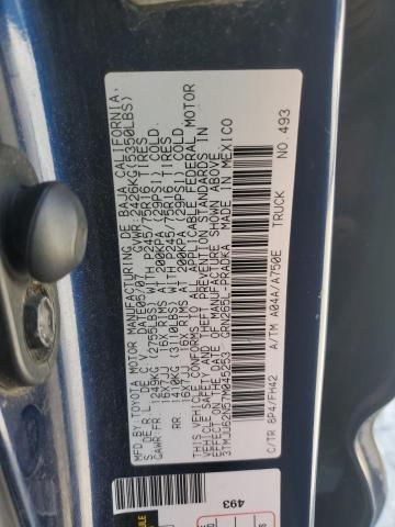 3TMJU62N57M045253 - 2007 TOYOTA TACOMA DOUBLE CAB PRERUNNER BLUE photo 12