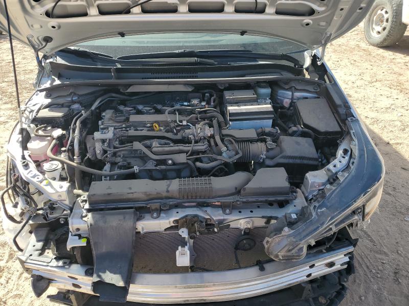 JTND4MBE5N3165453 - 2022 TOYOTA COROLLA SE SILVER photo 11